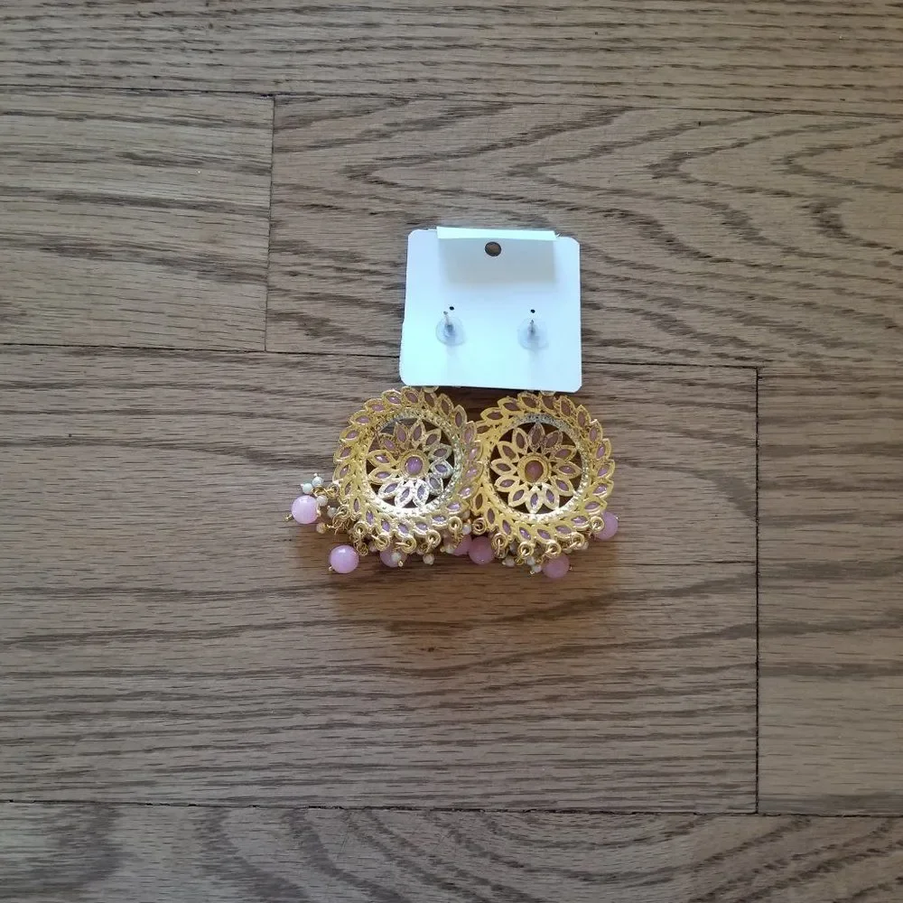 Laher Bollywood Style Hanging Earrings New